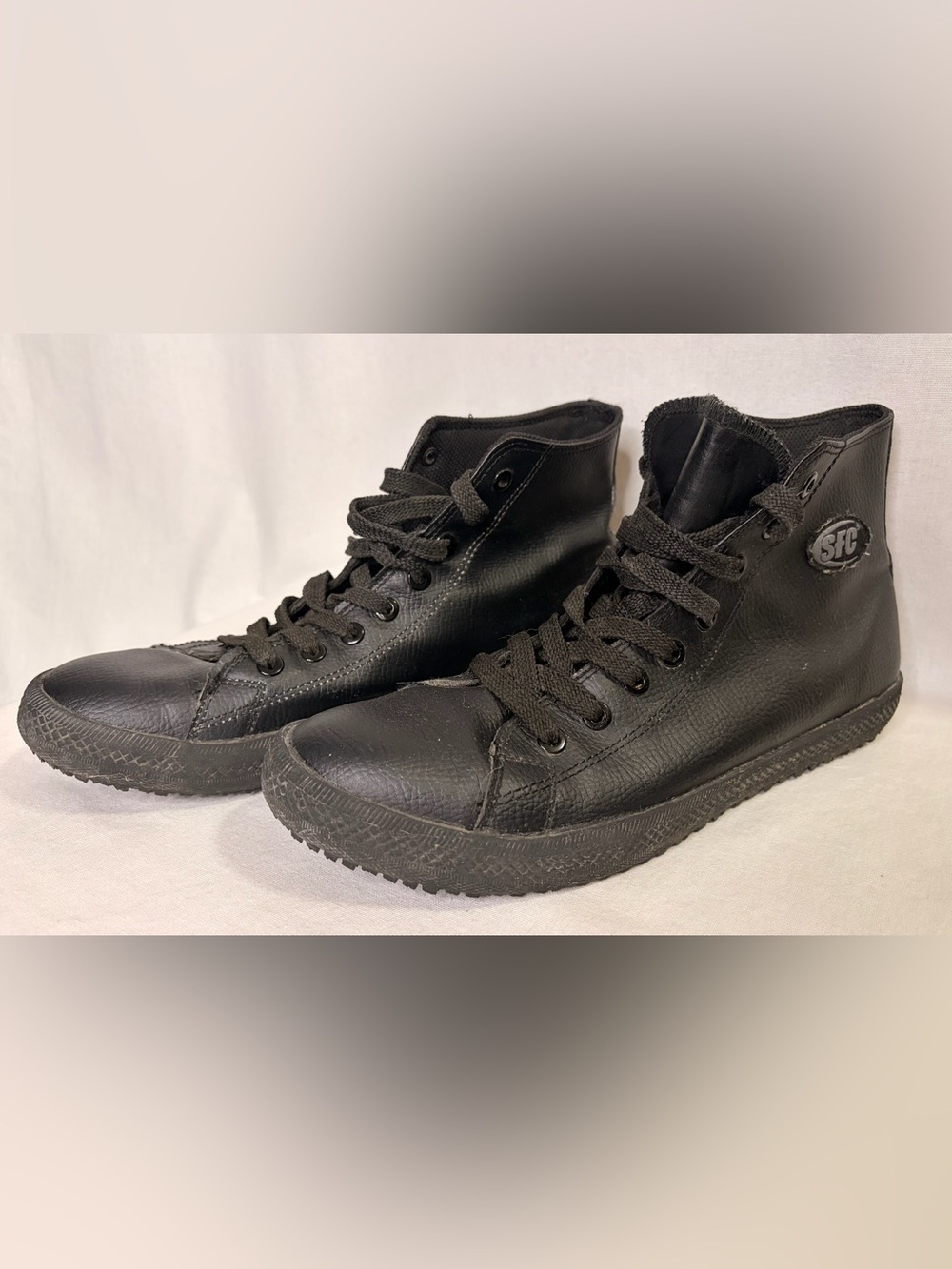 SFC Men’s 11 Slip Resistant Old School Classic High Top Sneakers Shoes for Crews